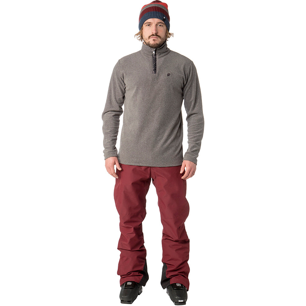 Polar Hombre Perfectym 1/4 Zip Top Protest Gris 3