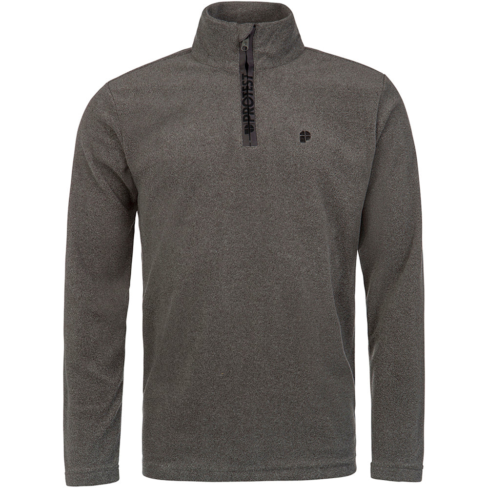 Polar Hombre Perfectym 1/4 Zip Top Protest Gris 1