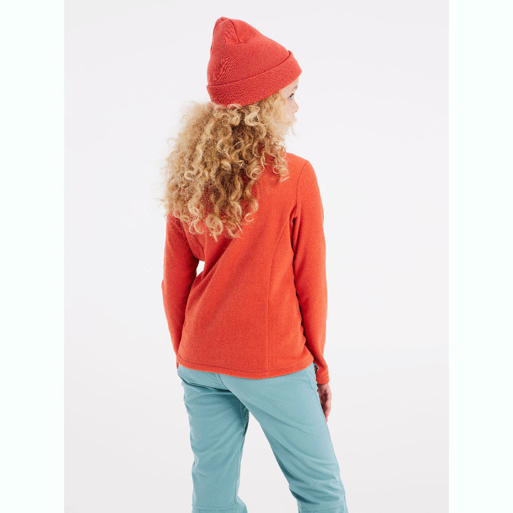 Polar  Mutey Jr 1/4 Zip Top Protest Rojo 4