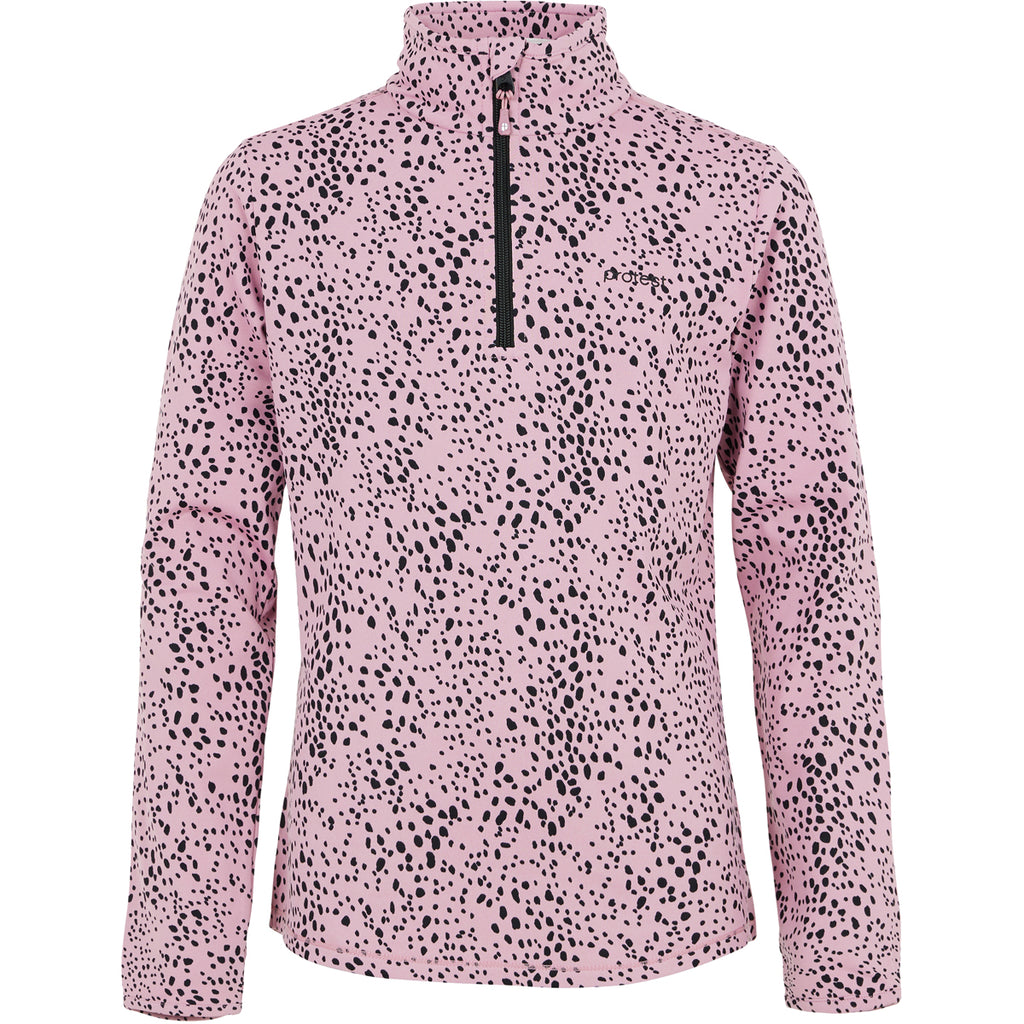 Polar  Prtvesh Jr 1/4 Zip Top Protest Rosa 1