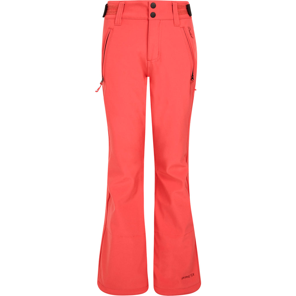 Pantalón  Lole Jr Softshell Snowpants Protest Rojo 1