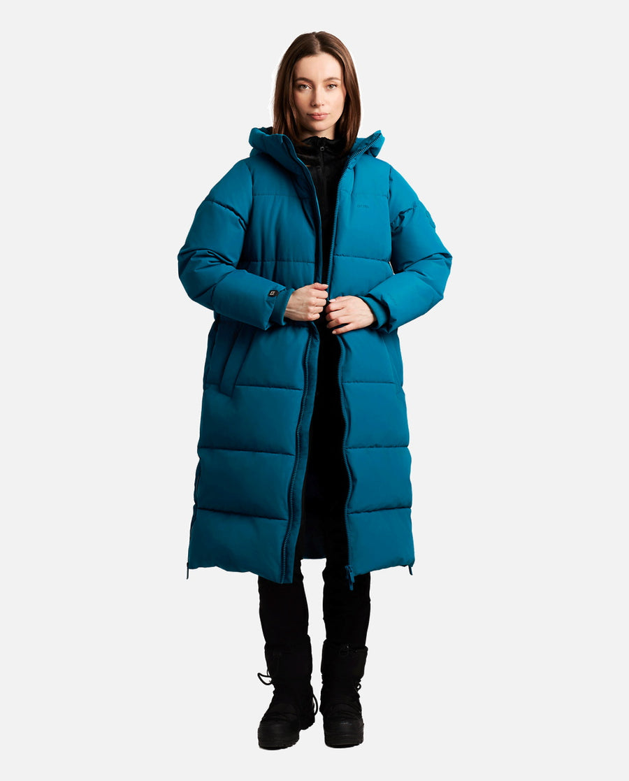 Chaqueta Mujer W Hansi Outdoor Long Jacket Protest Azul