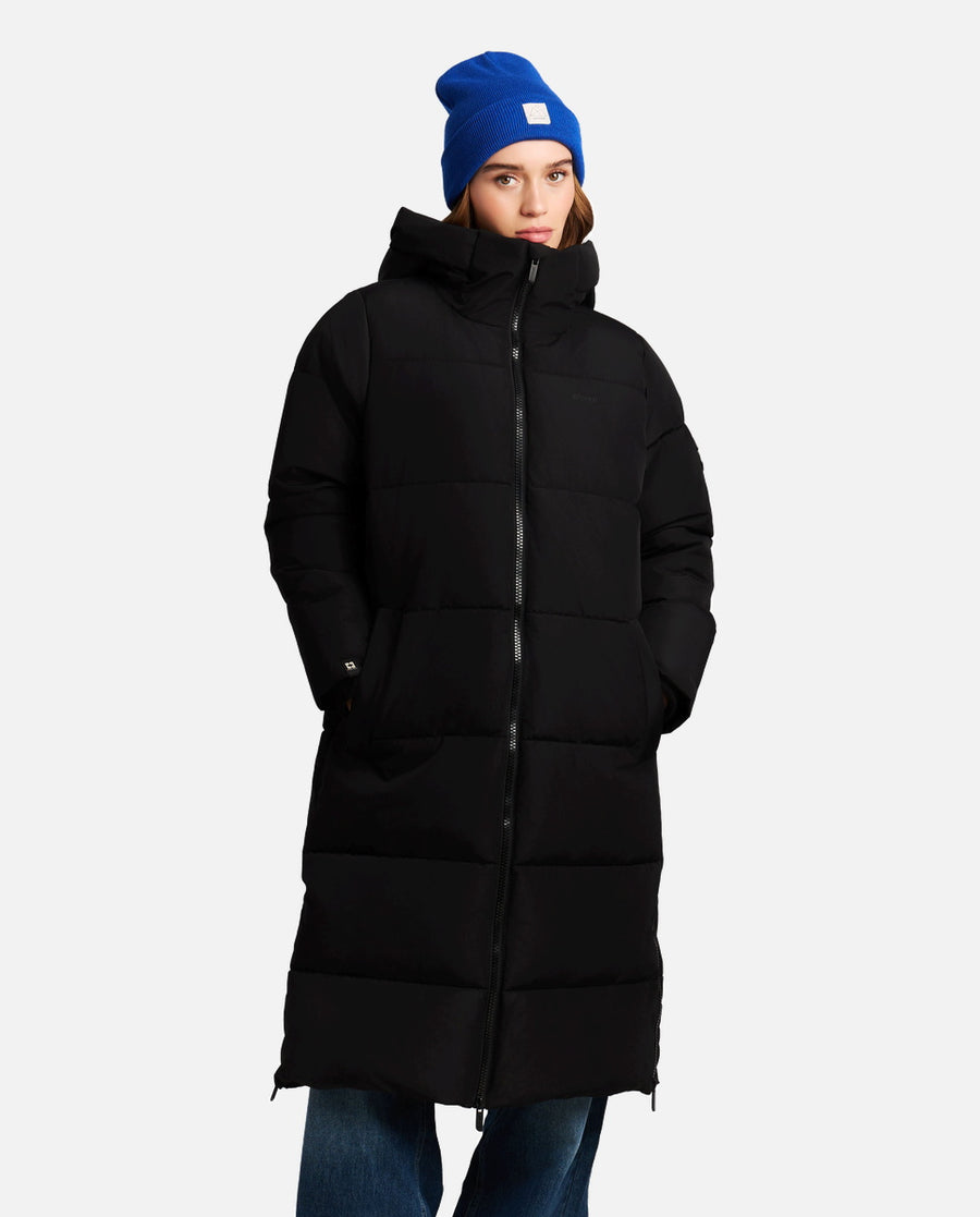 Chaqueta Mujer W Hansi Outdoor Long Jacket Protest Negro
