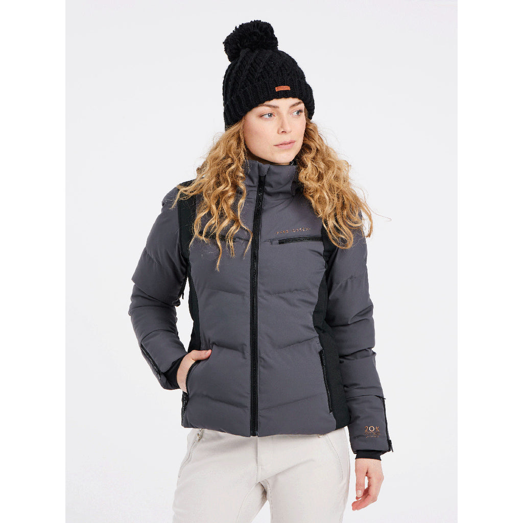 Chaqueta Mujer Prtiku Snowjacket Protest Gris 3