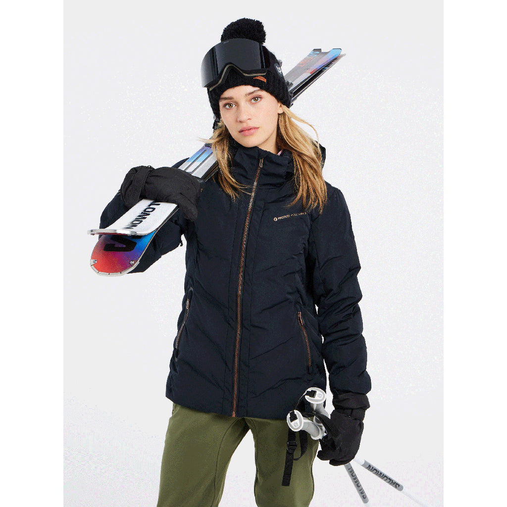 Chaqueta Mujer Prtartssu Snowjacket Protest Negro 3