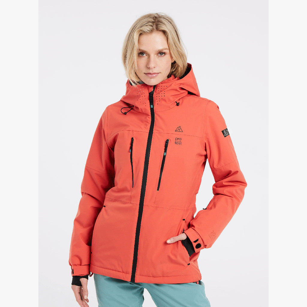 Chaqueta Mujer Prtsima Snowjacket Protest Rojo 3