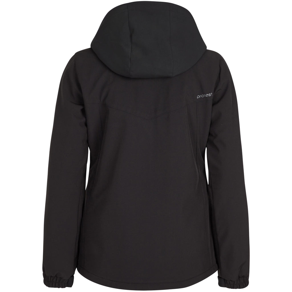 Chaqueta Mujer Prtsuzanai Softsh Snowjacket Protest Negro 2