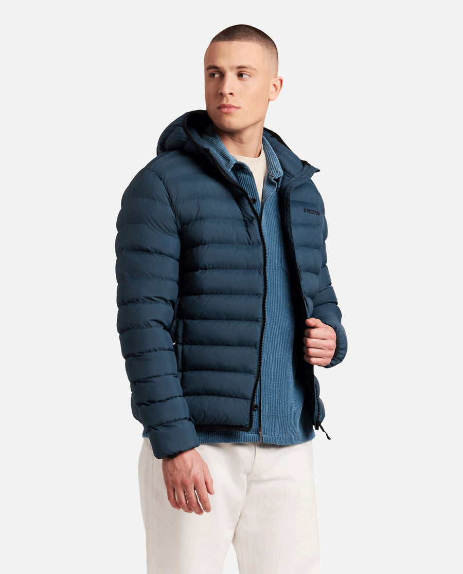 Chaqueta Hombre M Basso Outdoor Pufferjacket Azul