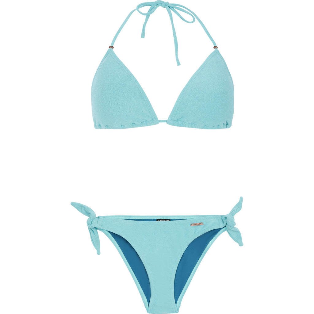 Bikini Mujer Prttwisty Triangle Bikini Protest Azul 1