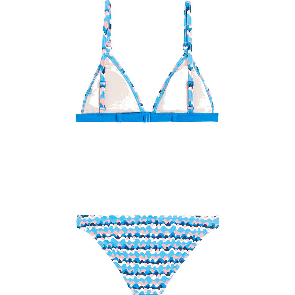 Bikini  Prtlinsey Jr Triangle Bikini Protest Azul 2