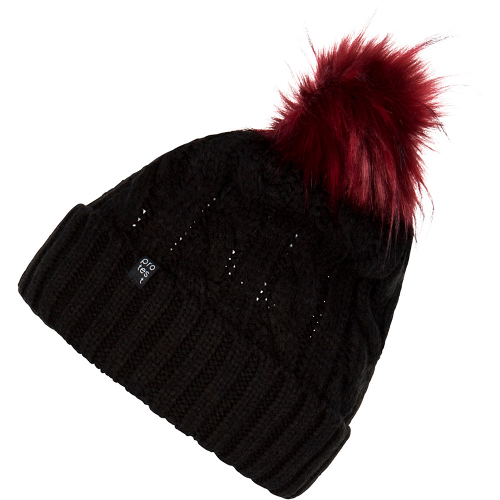 Gorro Mujer Arges 18 Beanie Protest Negro 1