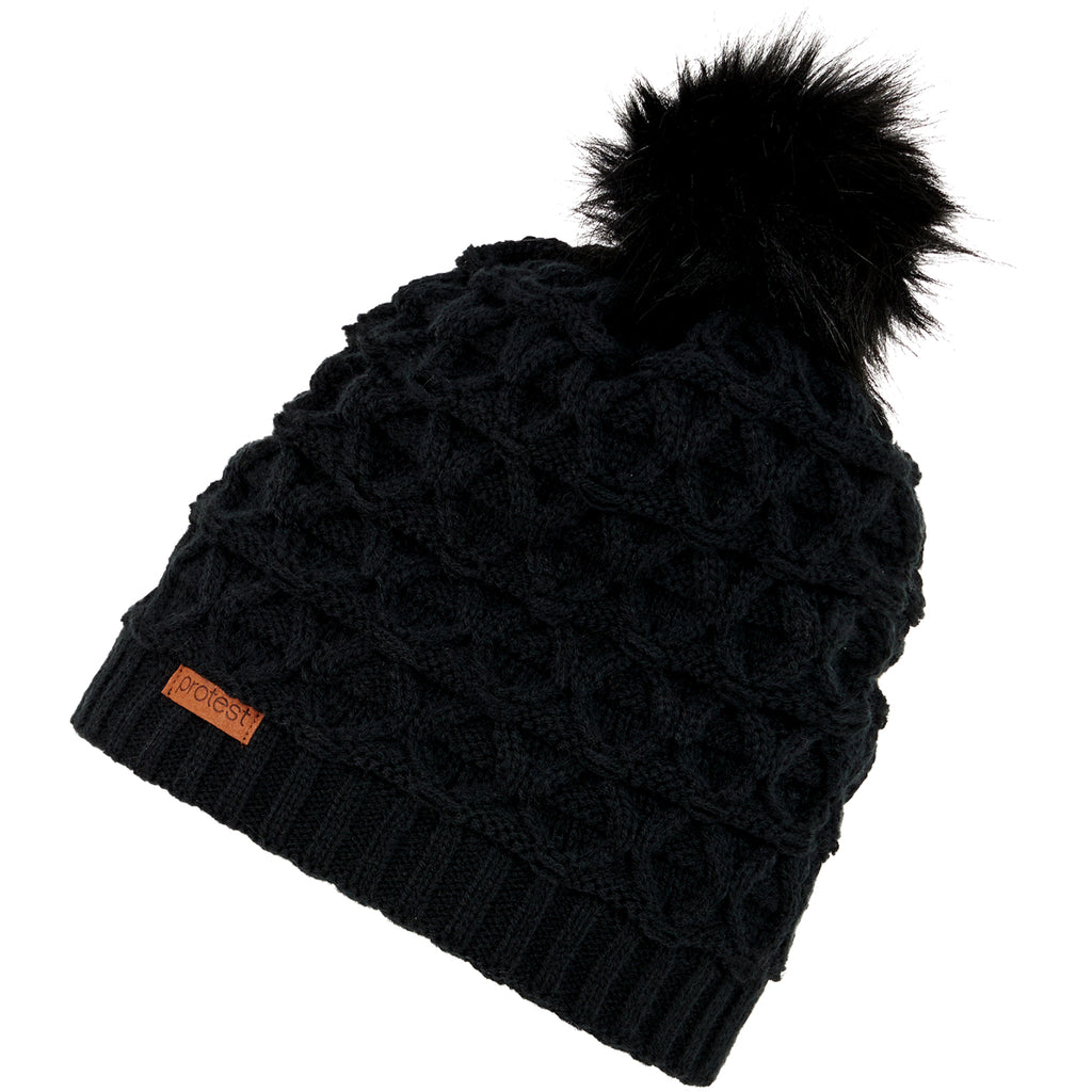 Gorro Mujer Prtpatsys 23 Beanie Protest Negro 1