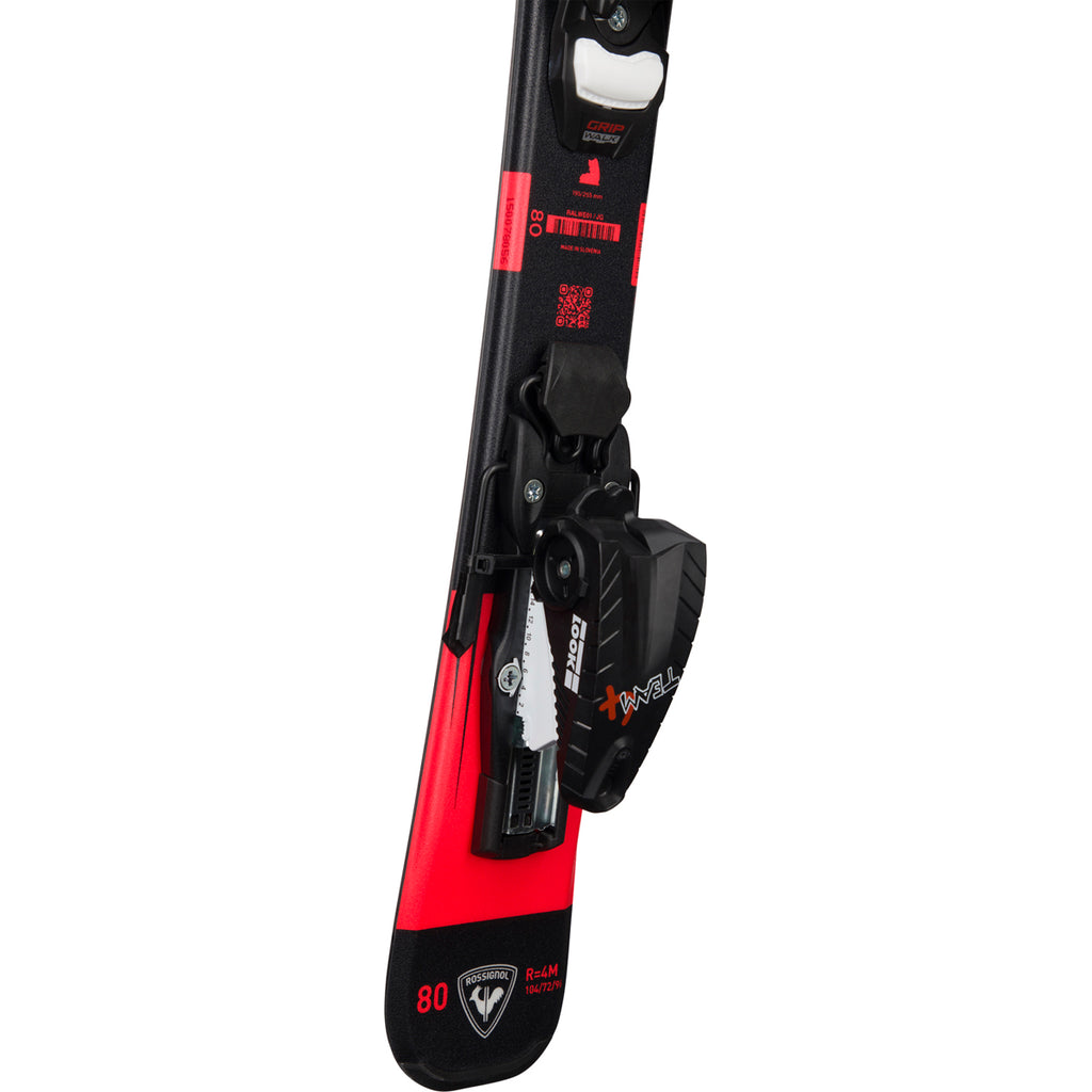 Esquís Sin Fijación Niño Kit Hero Pro Team4 Gw Blk Bulk Rossignol Rojo 4