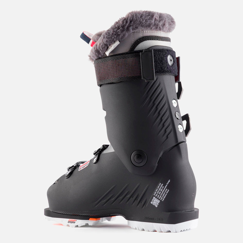 Botas De Esquí Mujer Pure Pro 100 Gw - Metal Charco Rossignol Negro 3