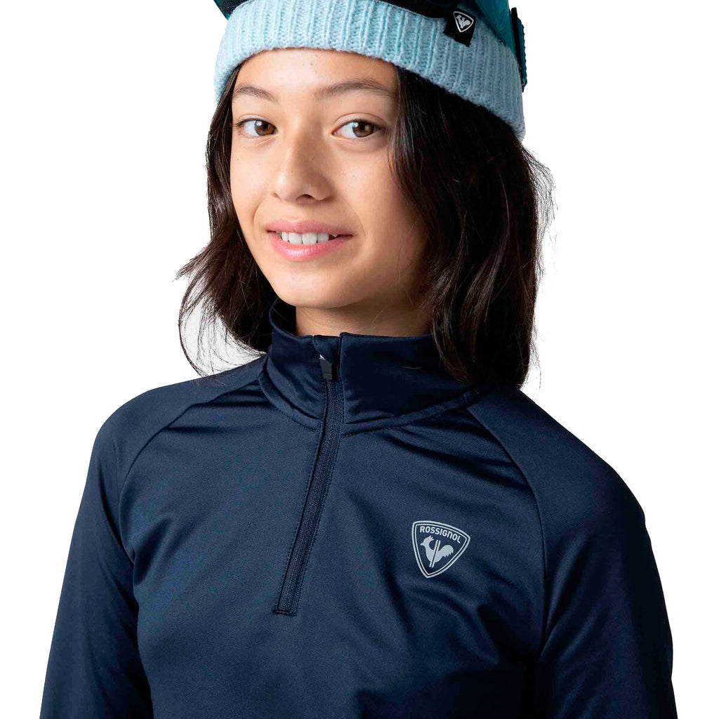 Polar  Girl 1/2 Zip Warm Stretch Rossignol Azul 3