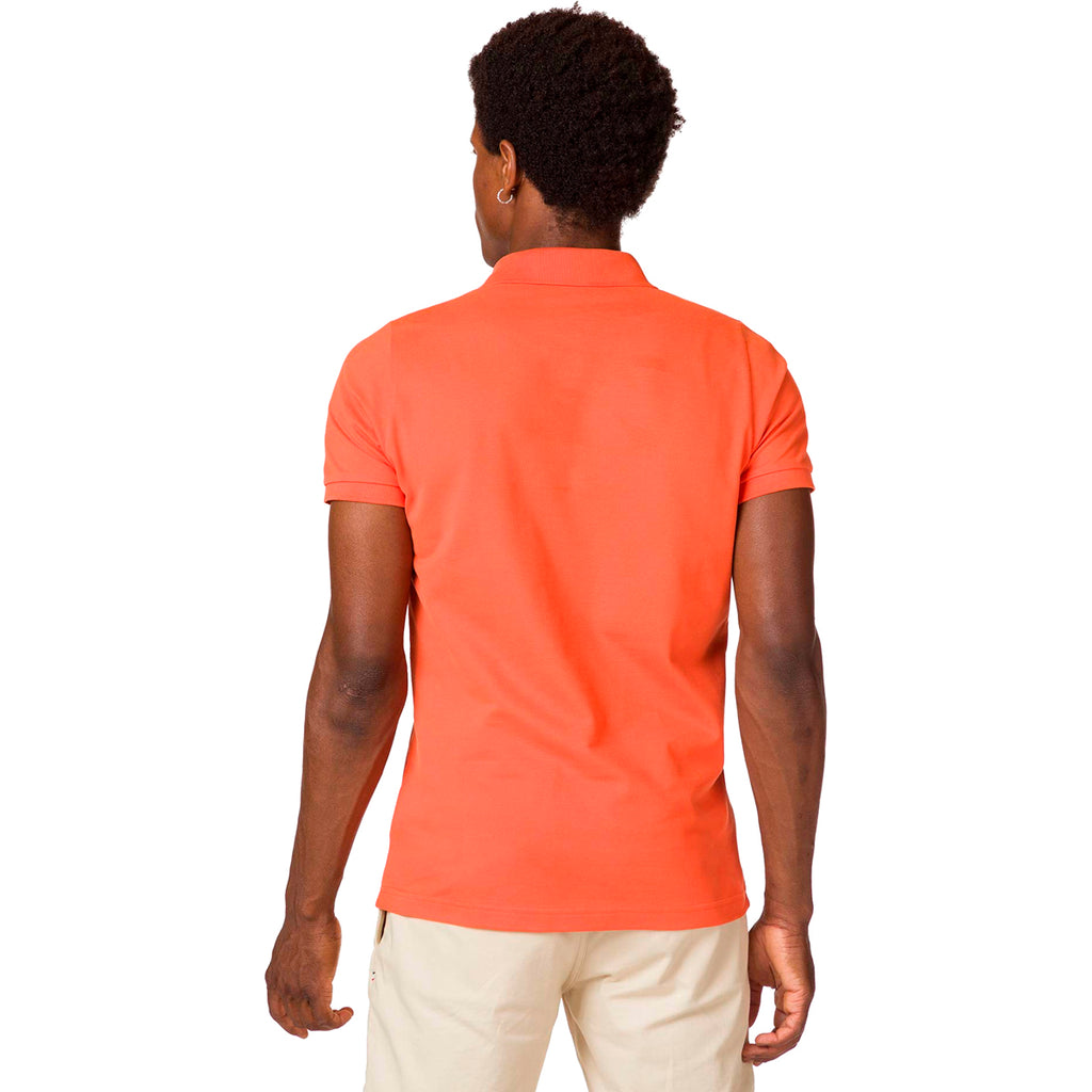 Polo Hombre Logo Polo Rossignol Naranja 2