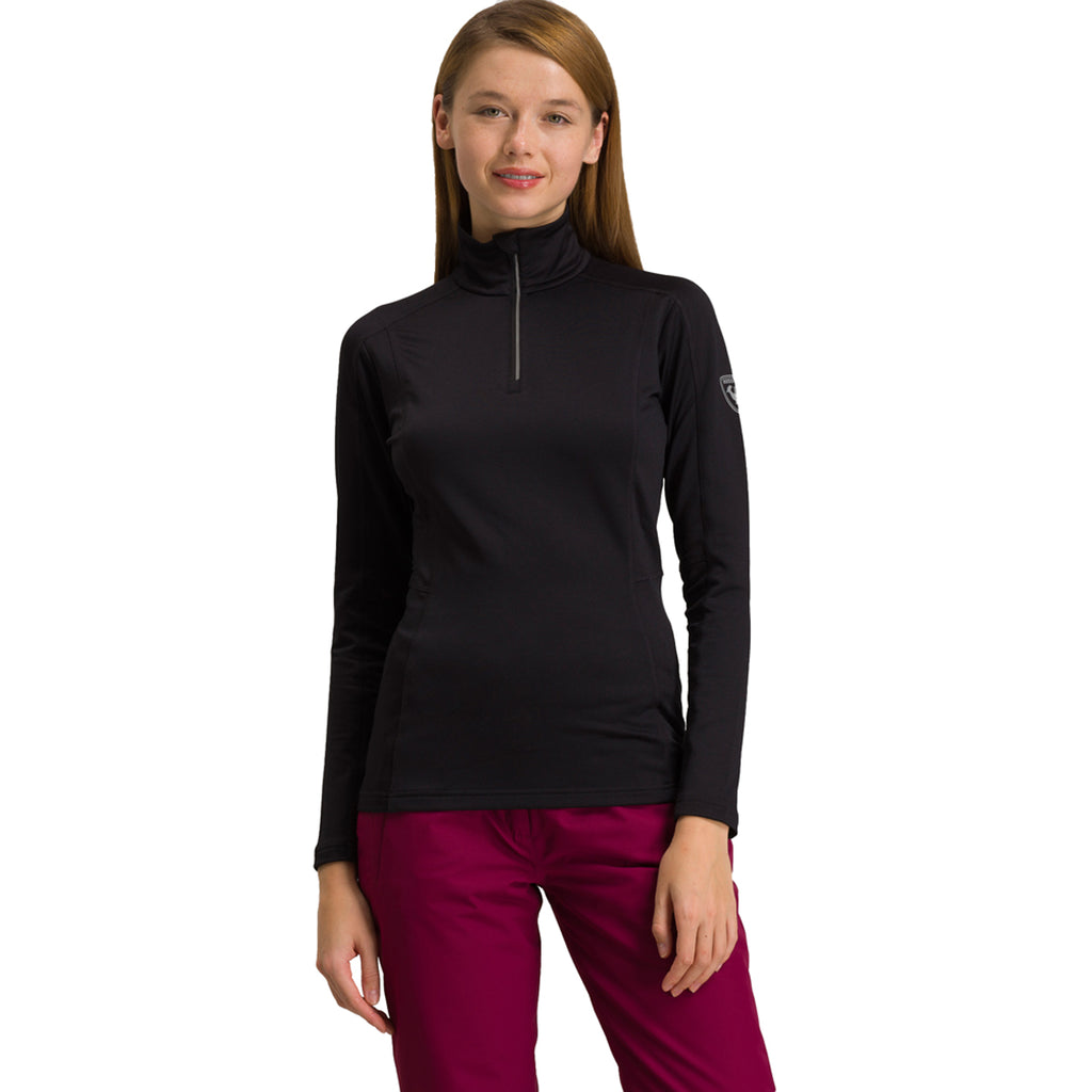 Polar Mujer W Classique 1/2 Zip Rossignol Negro 1