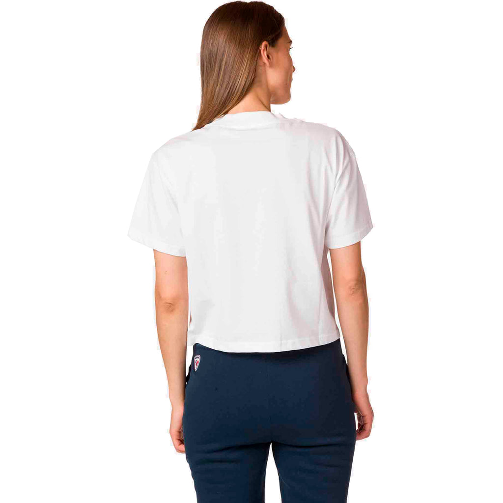 Camiseta Mujer W Rossi Tee Crop Rossignol Blanco 2