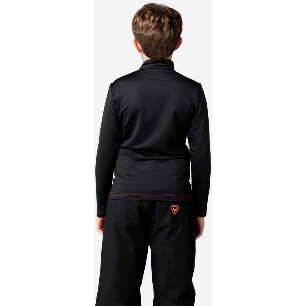 Polar Niños Boy Hero 1/2 Zip Warm Stretch Rossignol Negro 2