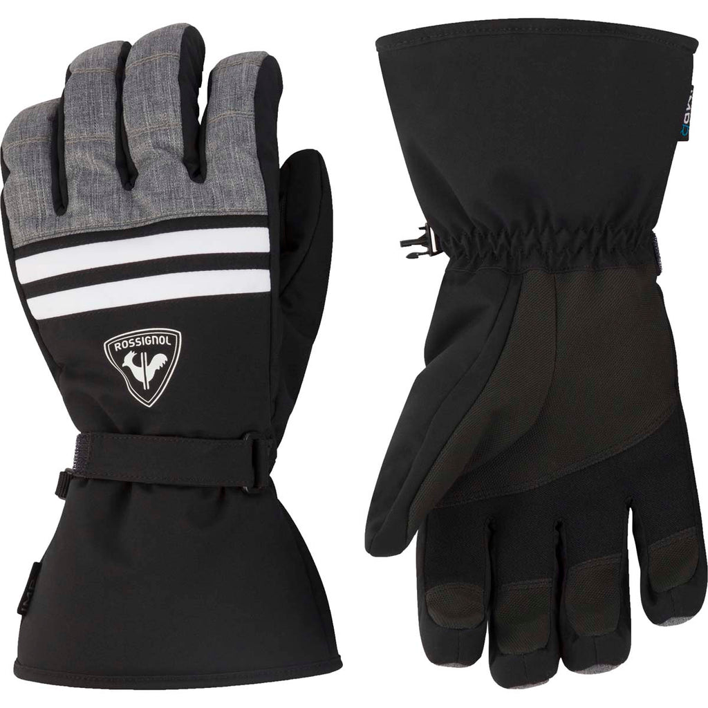 Guantes Hombre Action Impr Rossignol Gris 1