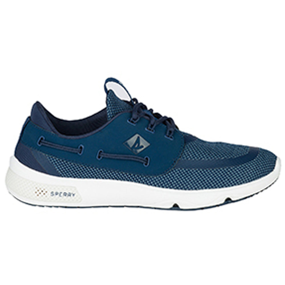 Nauticos Skechers Mujer Zapatillas Sperry Seas 3-Eye Para Mujer Azul Marino Acuáticas Skechers Nauticos Mujer